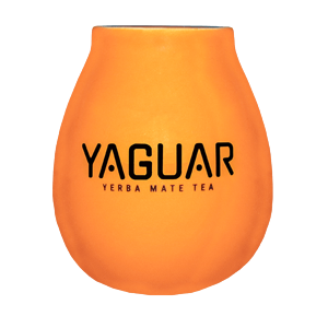 Kalabasa keramická Yaguar - oranžová