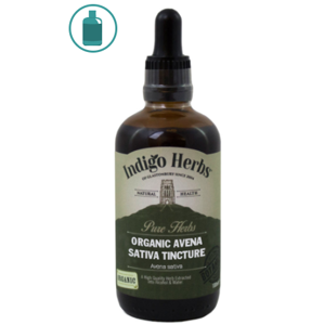 Indigo Herbs Organic Avena Sativa Tincture, tinktúra z ovsa, 100 ml