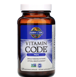 Garden of life Vitamín Code Men (multivitamín pre mužov) - 120 rastlinných kapsúl