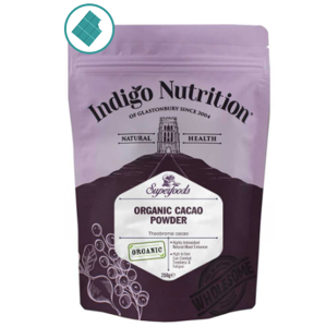 Indigo Herbs Cacao powder - organic, kakaový prášek - peruánské kakao, 250 g