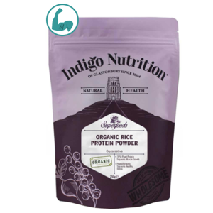 Indigo Herbs Organic Rice Protein Powder, organický ryžový proteín, 500 g Expirace 4/2021