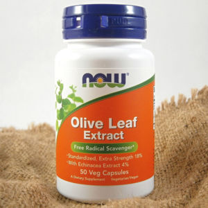 NOW® Foods NOW Extrakt z olivových listů, 500 mg x 50 rostlinných kapslí
