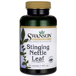 Swanson Stinging Nettle (Extrakt zo žihľavy), 400 mg, 120 rastlinných kapsúl