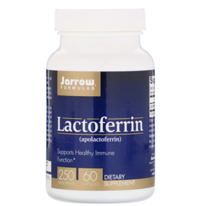 Jarrow Formulas Jarrow Lactoferrin (laktoferín), 250 mg, 60 softgélových kapsúl
