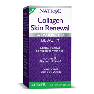 Natrol Collagen Skin Renewal (kolagénne peptidy), 120 tabliet