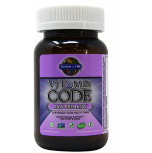 Garden of Life Vitamín Code RAW Prenatal (multivitamín pre tehotné ženy), 30 rastlinných kapsúl