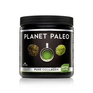 Planet Paleo Pure Collagen, Matcha Latte, 225g