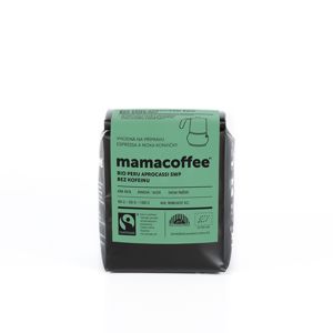 Mamacoffee - Bio Peru Aprocassi SWP bez kofeinu, 250g Druh mletie: Zrno