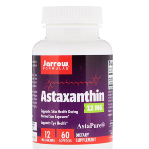 Jarrow Formulas Jarrow Astaxanthin, 12 mg, 60 softgélových kapsúl