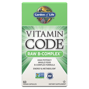 Garden of Life Vitamín Code RAW B-Complex, 60 kapsúl