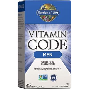 Garden of life Vitamin Code Men (multivitamín pre mužov) - 240 rastlinných kapsúl