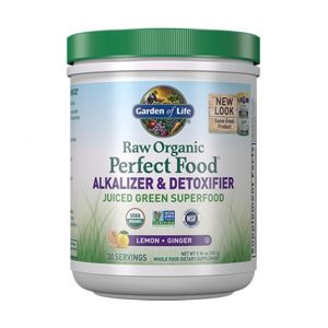 Garden of life RAW Organic Perfect Food Alkalizer & Detoxifier 282g (sušená šťáva)