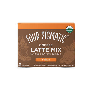 Four Sigmatic Lion's Mane Mushroom Coffee Latte mix Množstvo: 1 sáčok