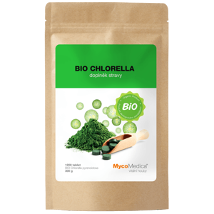 MycoMedica BIO Chlorella, 250 mg, 1200 tablet *CZ-BIO-003 Certifikát