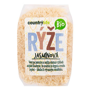 CountryLife - ryža jazmínová BIO, 500 g *CZ-BIO-001 certifikát