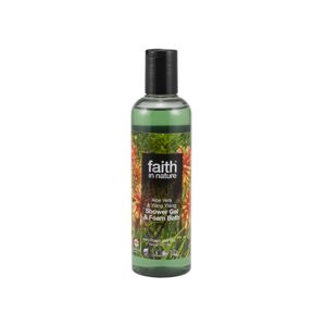 Faith in Nature, Přírodní sprchový gel/pěna - aloe vera, 250 ml