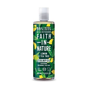 Faith in Nature šampón proti lupinám - citrón a tea tree, 400 ml