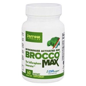 Jarrow Formulas Jarrow BroccoMax (sulforafán z extraktu z brokolice), 120 rastlinných kapsúl