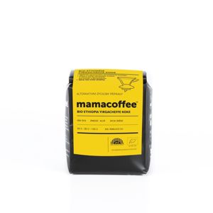 Mamacoffee - BIO Ethiopia Yirgacheffe Koke, 100g Druh mletie: Zrno