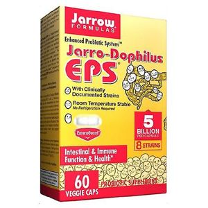 Jarrow Formulas Jarrow Jarro-Dophilus EPS, probiotiká, 60 rastlinných kapsúl Expirace 8/2021