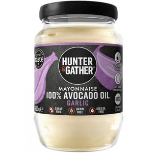 HUNTER & GATHER avokádová majonéza s cesnakom, 630 g