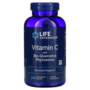 Life Extension Vitamín C a Bio-Quercetin Phytosome, 250 tabliet