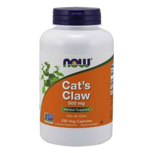 NOW® Foods NOW Cat's Claw (Mačací pazúr), 500 mg, 100 rastlinných kapsúl