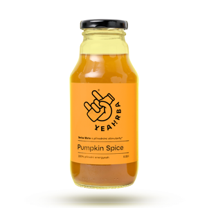 Yeahrba - Pumpkin Spice, 330 ml EXPIRÁCIA 31.5.2021 (Dopredaj z dôvodu zaradenia nových letných príchutí).