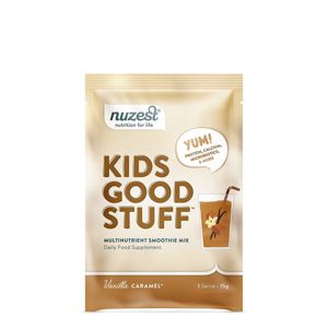 Nuzest - Kids Good Stuff, Vanilla Caramel Balenie: 15g
