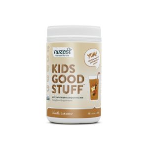 Nuzest - Kids Good Stuff, Vanilla Caramel Balenie: 225g