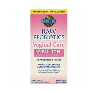 Garden of life Dr. Formulated Raw Probiotics Vaginální péče, 30 rostlinných kapslí