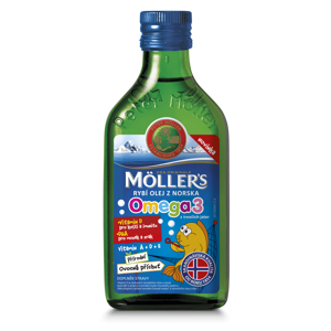 Möller’s - Omega 3 Ovocná příchuť, 250 ml