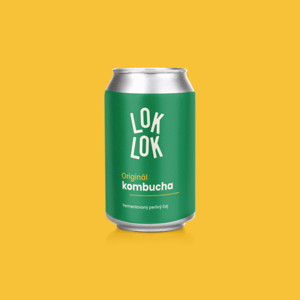 Loklok Kombucha Originál, 330 ml