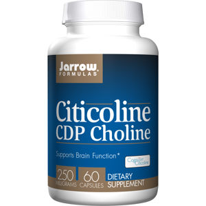 Jarrow Formulas Citicoline (CDP-cholin, Cognizin), 250 mg, 60 kapsúl