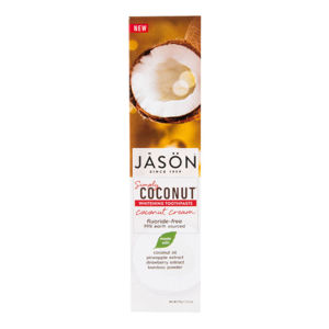 JASON zubná pasta Simply Coconut bieliaca, 119 g