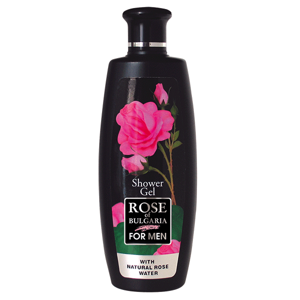 Rose of Bulgaria - Šampon a sprchový gel z růžové vody pro muže, 330ml
