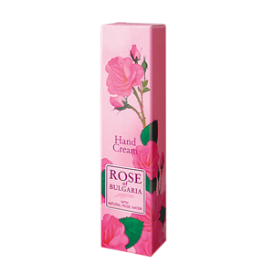 Rose of Bulgaria - Krém na ruce z růžové vody, 50 ml