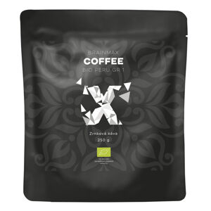 BrainMax Coffee, Káva Peru Grade 1 BIO, 250g *CZ-BIO-001 certifikát