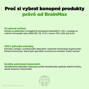 BrainMax CéBéDé Cartridge STRONG, náplň do CéBéDé Pen, 0,5 ml, 50%