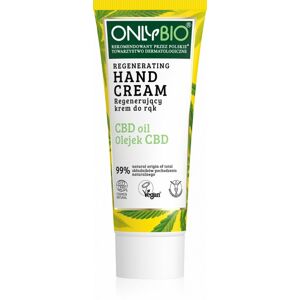 OnlyBio - Regenerační krém na ruce s konopím a CéBéDé olejem, 75 ml
