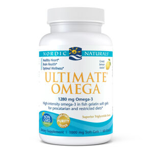 Nordic Naturals Ultimate Omega 1280 mg, Citron, 60 rybích kapslí