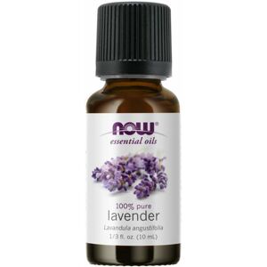 NOW® Foods NOW Essential Oil, Lavender oil 100% Pure (éterický olej Levanduľa), 10 ml