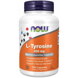 NOW® Foods NOW L-Tyrosine, 500 mg, 120 kapsúl