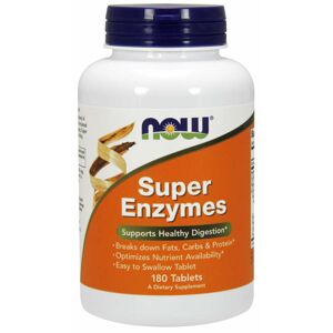 NOW® Foods NOW Super Enzymes, komplexné tráviace enzýmy, 180 tabliet