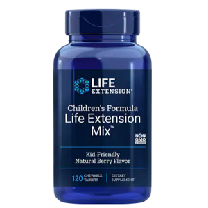 Life Extension Children's Mix, multivitamín pre deti, 120 žuvacích tabliet