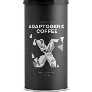 BrainMax Adaptogenic Coffee, Instantná káva s adaptogénmi a hubami, BIO, 300g *CZ-BIO-001 certifikát