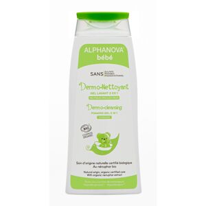 Alphanova Aplhanova - Mycí gel na tělo a vlasy BIO, 200 ml