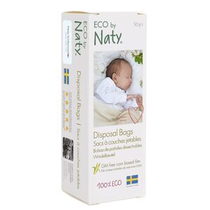 Eco by Naty - Sáčky na použité plenky bez vůně, 50 ks