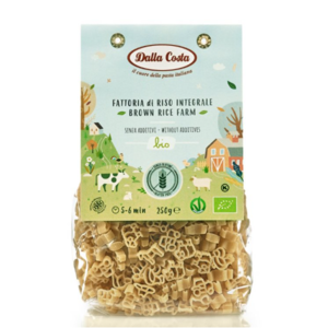 Dalla Costa - BIO dětské bezlepkové těstoviny Farma rýžové, 250 g CZ-BIO-001 certifikát