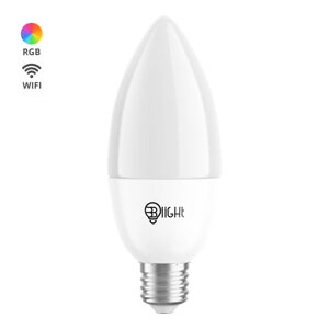 Inteligentná žiarovka Blight LED, závit E14, 5,5 W, WiFi, APP, stmievateľná, farebná